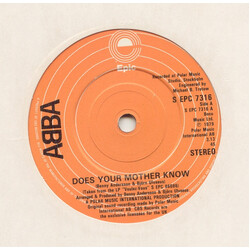 ABBA Does Your Mother Know Vinyl 7" USED