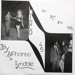 Alphanso Tyndale You Are The One USED VINYL 12INCH 45 RPM SINGLE