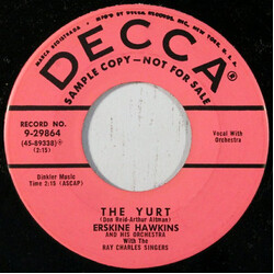 Erskine Hawkins And His Orchestra / The Ray Charles Singers The Yurt / Waltz In Blue USED VINYL 7INCH 45 RPM SINGLE PROMO