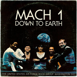 The U.S. Air Force Band Rock Group Mach 1: Down To Earth Vinyl LP USED