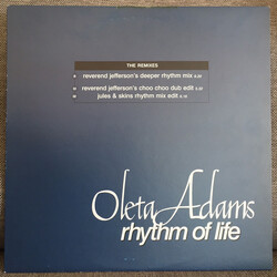 Oleta Adams Rhythm Of Life (The Remixes) USED VINYL 12INCH PROMO