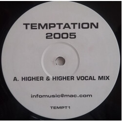 Heaven 17 Temptation 2005 USED VINYL 12INCH UNOFFICIAL RELEASE