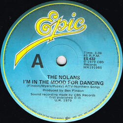 The Nolans I'm In The Mood For Dancing USED VINYL 7INCH 45 RPM