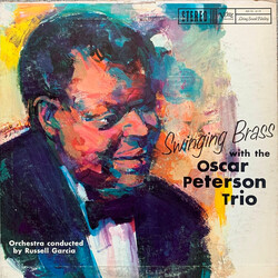 The Oscar Peterson Trio Swinging Brass Vinyl LP USED