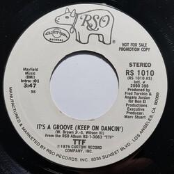 Today, Tomorrow, Forever Its A Groove (Keep On Dancin) USED VINYL 7INCH 45 RPM JUKEBOX PROMO STEREO MONO
