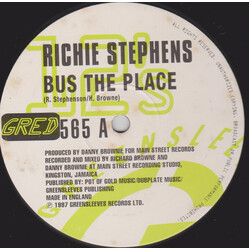 Richie Stephens / General Degree Bus The Place / Cartoon Character USED VINYL 12INCH 45 RPM