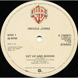 Freddie James Get Up And Boogie USED VINYL 12INCH 45 RPM