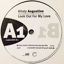 Kirsty Augustine Look Out For My Love VINYL 12" USED