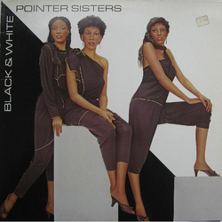 Pointer Sisters Black & White Vinyl LP USED