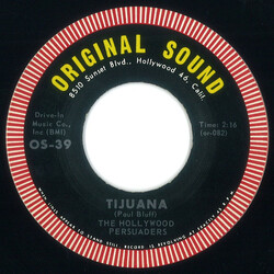 The Hollywood Persuaders Tijuana / Grunion Run USED VINYL 7INCH 45 RPM