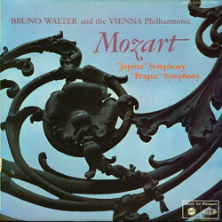 Wolfgang Amadeus Mozart / Bruno Walter / Wiener Philharmoniker "Prague" And "Jupiter" Symphonies Vinyl LP USED