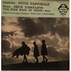 Emmanuel Chabrier / Georges Bizet / Orchestre De La Société Des Concerts Du Conservatoire / Edouard Lindenberg Suite Pastorale / Jeux D'enfants, La Jo