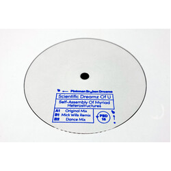 Scientific Dreamz Of U Self Assembly Of Myriad Heterostructures USED VINYL 12INCH EP