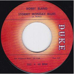 Bobby Bland Stormy Monday Blues / Your Friends USED VINYL 7INCH 45 RPM
