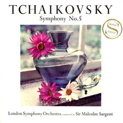 Pyotr Ilyich Tchaikovsky / The London Symphony Orchestra / Sir Malcolm Sargent Symphony No. 5 Vinyl LP USED