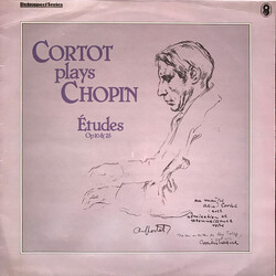 Alfred Cortot Cortot Plays Chopin Études, Op 10 & 25 Vinyl LP USED