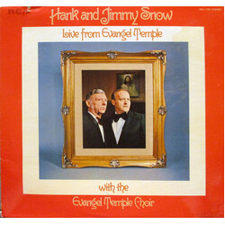 Hank Snow / Jimmy Snow / The Evangel Temple Choir Live From Evangel Temple Vinyl LP USED