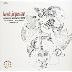 Palghat Raghu / V.V. Subramaniam / K. V. Narayanaswamy Bhāvālu/Impressions (South Indian Instrumental Music) Vinyl LP USED