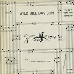 Wild Bill Davison I'll Be A Friend With Pleasure Vinyl LP USED