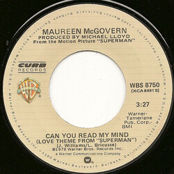 Maureen McGovern Can You Read My Mind (Love Theme From "Superman") USED VINYL 7INCH 45 RPM SINGLE
