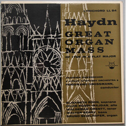 Joseph Haydn / Bruno Seidlhofer / Ferdinand Grossmann / Wiener Symphoniker Great Organ Mass Of 1776 In E Flat Major Vinyl LP USED