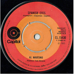 Al Martino Spanish Eyes Vinyl 7" USED