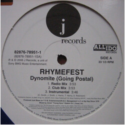 Rhymefest Dynomite (Going Postal) / Chicago-Rillas USED VINYL 12INCH 33 S RPM