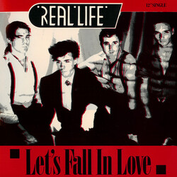 Real Life Let's Fall In Love USED VINYL 12INCH SINGLE PROMO