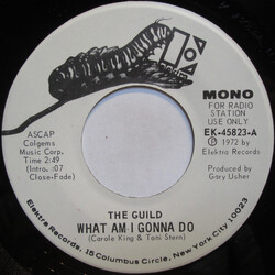 The Guild What Am I Gonna Do USED VINYL 7INCH 45 RPM PROMO STEREO MONO