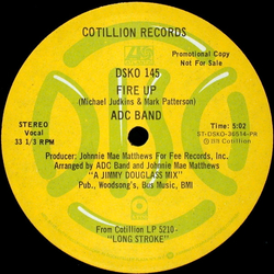 ADC Band Fire Up / More & More Disco Vinyl 12" USED