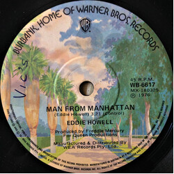 Eddie Howell Man From Manhattan USED VINYL 7INCH 45 RPM SINGLE