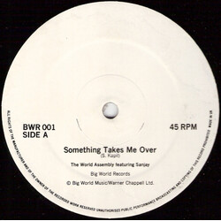 The World Assembly Something Takes Me Over USED VINYL 12INCH 45 RPM