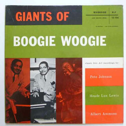 Pete Johnson / Meade "Lux" Lewis / Albert Ammons Giants Of Boogie Woogie Vinyl LP USED