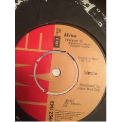 Simba (15) Africa USED VINYL 7INCH 45 RPM