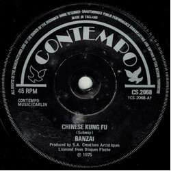 Banzaii Chinese Kung Fu VINYL 7" USED