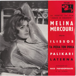 Melina Mercouri / Nico Papadopoulos & Son Orchestre Chante Ilissos USED VINYL EP 7INCH 45 RPM