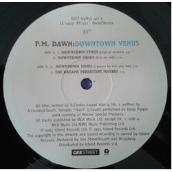 P.M. Dawn Downtown Venus USED VINYL 12INCH 33 S RPM