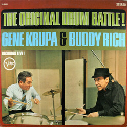 Gene Krupa / Buddy Rich The Original Drum Battle! Vinyl LP USED