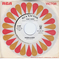 Peggy March Running Scared / He's Back Again USED VINYL 7INCH 45 RPM SINGLE PROMO
