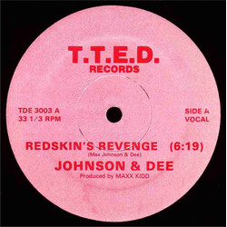 Johnson And D Redskin's Revenge Vinyl 12" USED