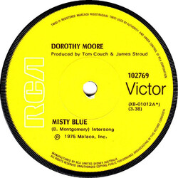 Dorothy Moore Misty Blue / Here It Is USED VINYL 7INCH 45 RPM SINGLE