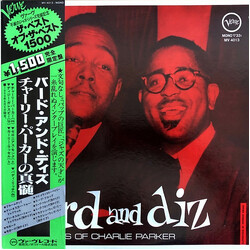 Charlie Parker / Dizzy Gillespie Bird And Diz Vinyl LP USED