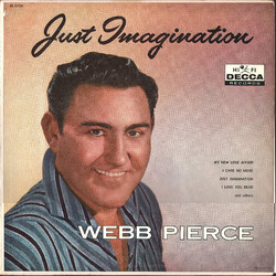 Webb Pierce Just Imagination Vinyl LP USED