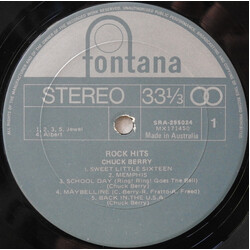 Chuck Berry Rock Hits Vinyl LP USED