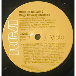 The Kings Of Swing Orchestra Hooked On Swing USED VINYL 7INCH 45 RPM