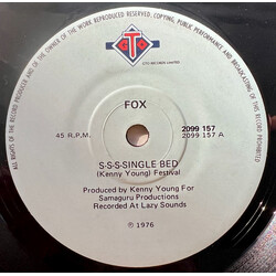 Fox (3) S-s-s-single Bed VINYL 7" USED