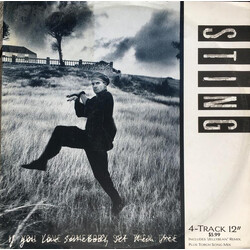 Sting If You Love Somebody Set Them Free USED VINYL 12INCH 45 RPM SINGLE LIMITED EDITION