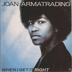 Joan Armatrading When I Get It Right USED VINYL 7INCH 45 RPM SINGLE