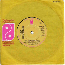 Teddy Pendergrass Nine Times Out Of Ten USED VINYL 7INCH 45 RPM SINGLE