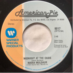 Maria Muldaur / The Mojo Men Midnight At The Oasis / Sit Down I Think I Love You USED VINYL 7INCH 45 RPM